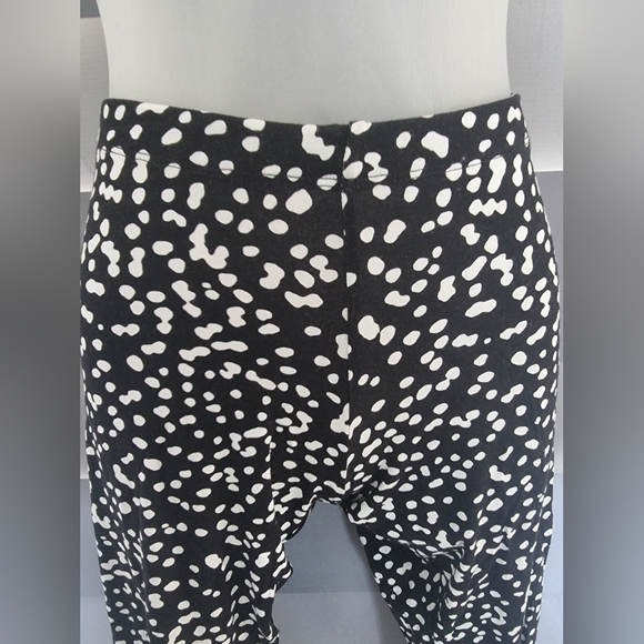 Black and White polka dot leggings - Picture 3 of 5